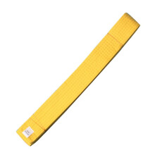 Volere è potere Taekwondo Judo Jiu Jitsu Gi Belt Martial Arts Belts Aikido Gi Bjj Belts Jiu Jitsu Gi Belt, Yellow, 2.4M