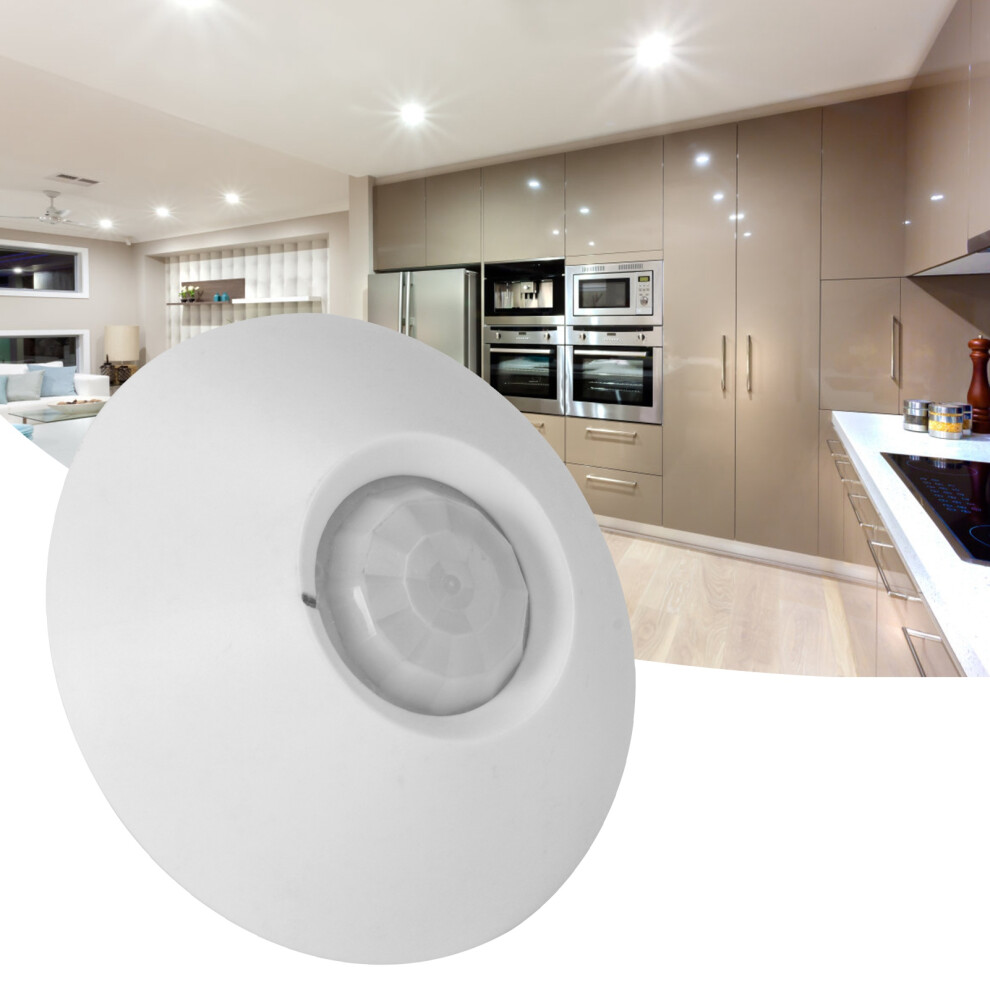 Ceiling Infrared Motion Detector With Red Led Alarm, Adjustable Sensitivity 8201360898258