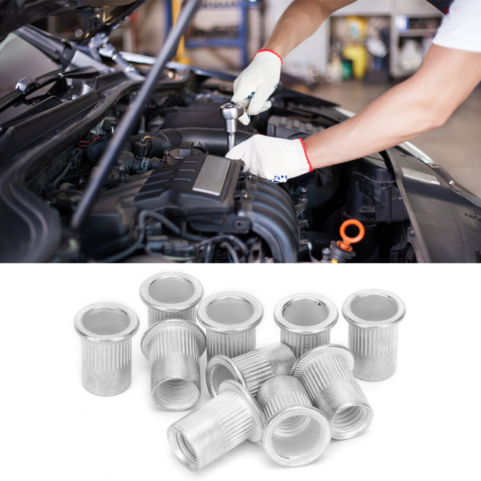 200pcs Aluminum M8 Threaded Insert Nut Rivet Fastener Accessories-image-OPC-PMYJBDR-NEW