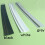 2Pcs Kitchen Stove Counter Gaps Covers T Shape Silicone Strips Stove Protector Pad Slit Black 3