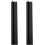 2Pcs Kitchen Stove Counter Gaps Covers T Shape Silicone Strips Stove Protector Pad Slit Black 2