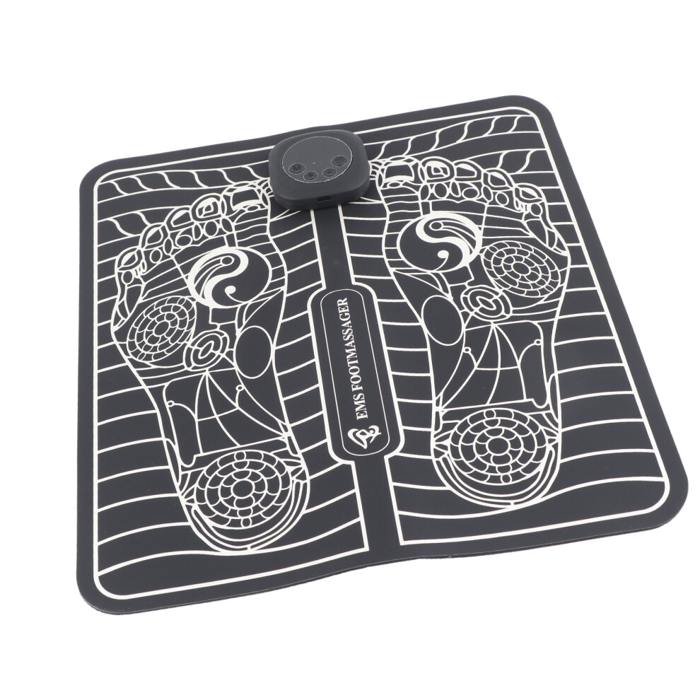 Electric Foot Massager Mat USB LCD EMS Foot Stimulator 320x290mm