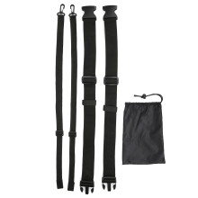 Kids & Adults Polyester Agility Training Belt, Black, 180g