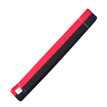 Volere è potere Taekwondo Judo Jiu Jitsu Gi Belt Martial Arts Belts Aikido Gi Bjj Belts Jiu Jitsu Gi Belt, Red-black, 1.6M