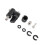 Adjustable Aluminum Single Sided V‑Bar Stabilizer for Compound Bow Black 200g 1