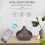 550mL Colorful Night Light Diffuser Humidifier with Remote 11