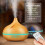 550mL Colorful Night Light Diffuser Humidifier with Remote 4