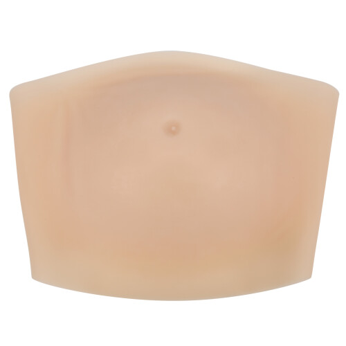 Fake Silicone Pregnancy Belly 2-3 Months White, Actor Performance Prop