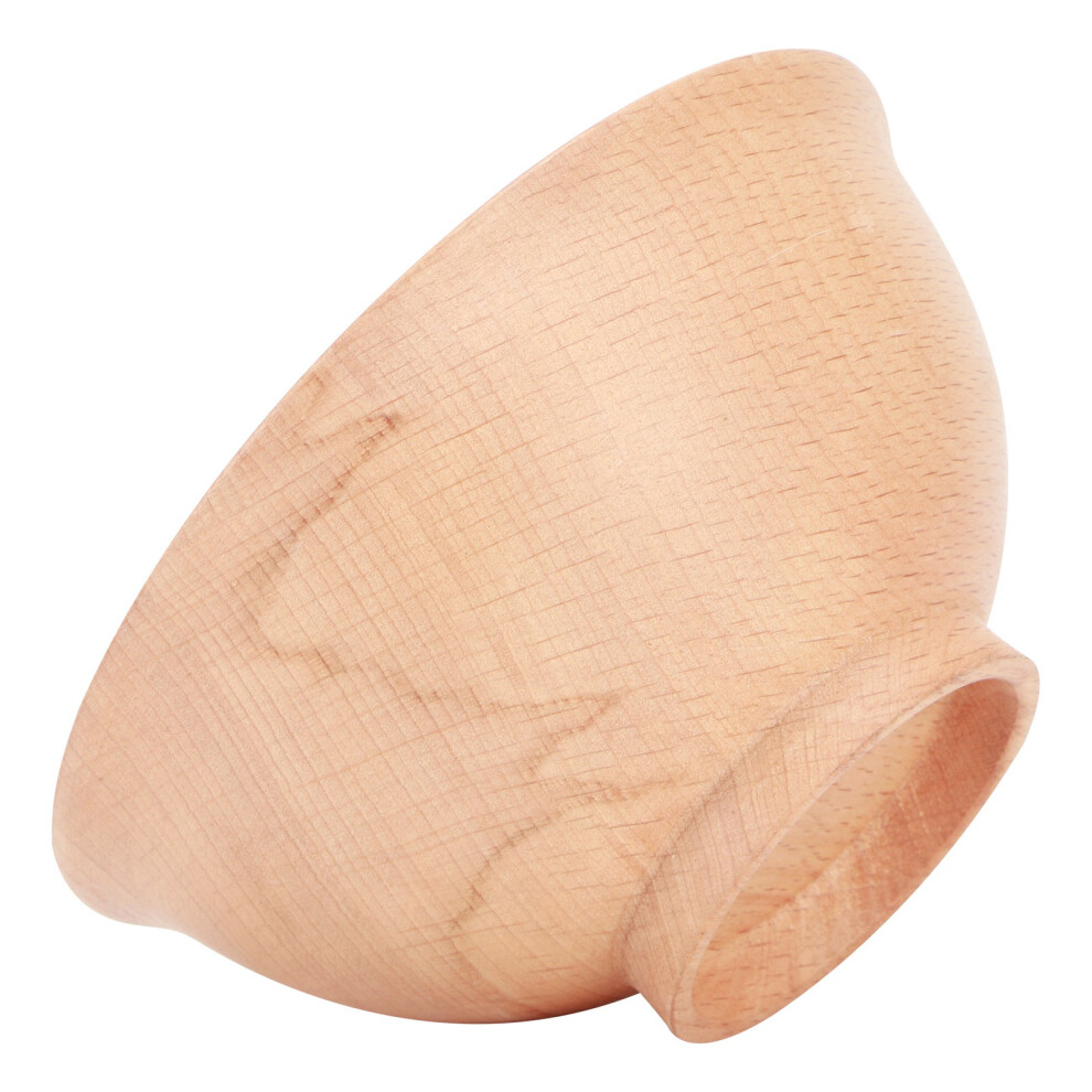 Round Wooden Rice Bowl 11.5x5.5cm Insulated Tableware-image-OPC-PMYJDNY-NEW