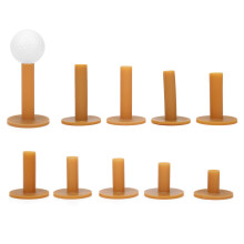 10-teilige Gummikfeder Golftee Langlebiger Trainingshilfe Abschlaghalle Zubehör