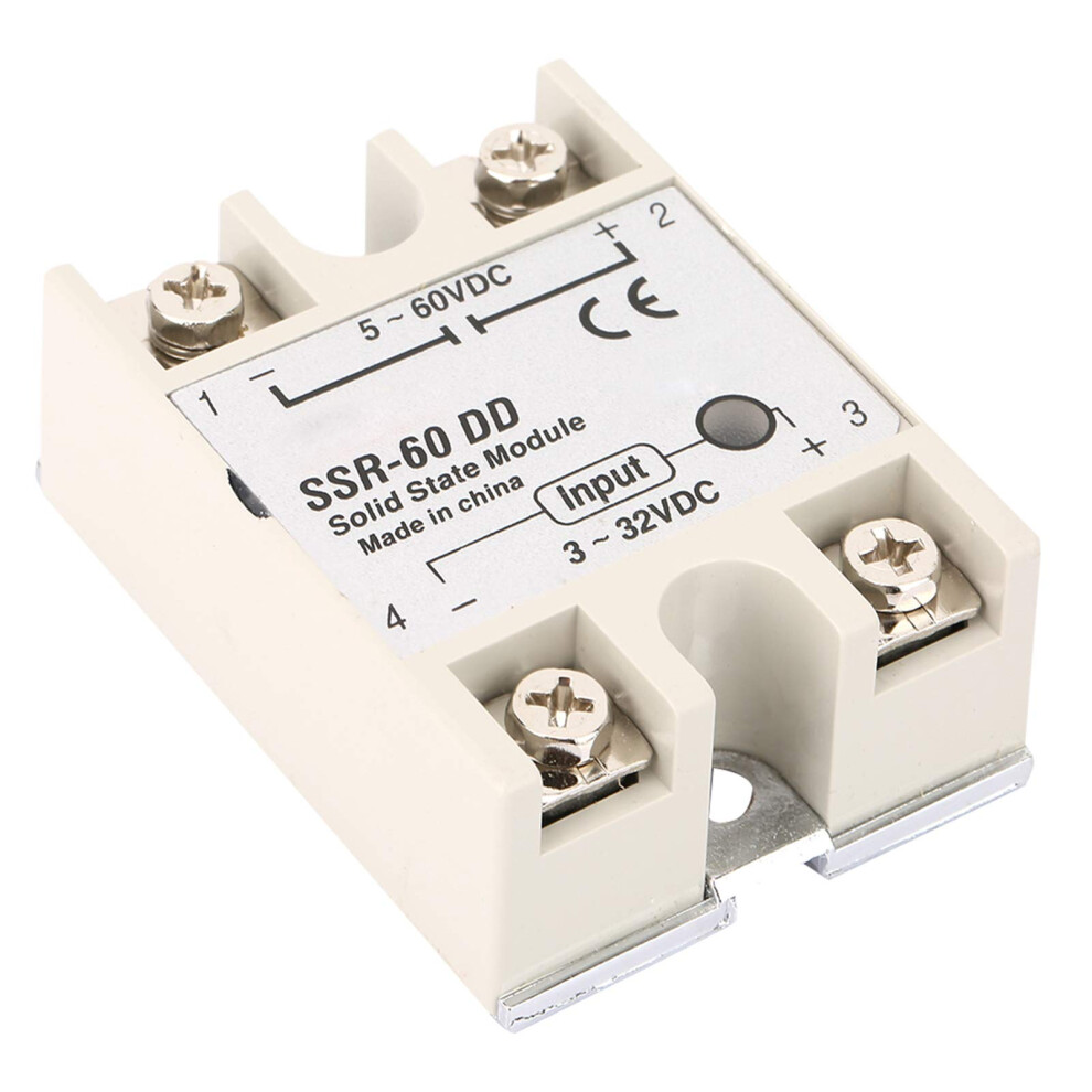 Ssr-60Dd 60A Solid Solid State Relay Ssr State Relay Single Phase Semi-Conductor Relay For Industrial Automation Devices 9067246704469