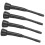 4PCS 00U Melkmaschine Liner Schwarz Gummi 7