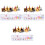 15 / Cake Topper , Cartoon Tier Bastelkerzen 3