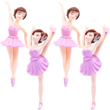8 Ballerina Cupcake Toppers Tanz Kuchen Ballett Verzierung