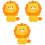 3Stk Mini Tierfigur Für Cupcake Mikro Landschaft 5