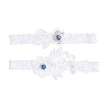 2 Paar Western Strumpfband Spitze Ornamente