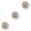 150 Stuks Holle Hart Creatieve Diy Craft Decoratie 5
