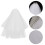 3 Decoratieve Bruidssluier Trouwsluier Jurk Accessoire 10