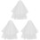 3 Decoratieve Bruidssluier Trouwsluier Jurk Accessoire 2