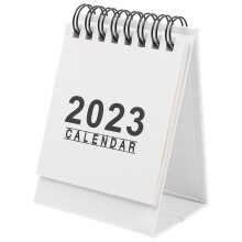 2Stück Dekorativer Papiertischkalender Mehrzweck 2023 Für Zuhause Büro
