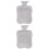 2St Waschbarer Heißwasserbeutel Hand Steckbare 2000ml 5