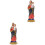 2Stk Desktop-Statue Religiöse Harz Jungfrau 5