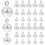 180 Stks DIY Costuum Knopen Kleding Parel 3