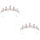 2 Stuks Tiara Haarversiering Vrouwen Bruidskap 8