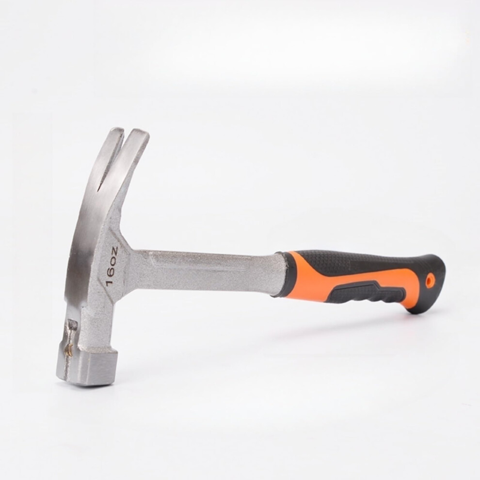 16Oz Claw Hammer, Magnetic Nail Holder Claw Hammer,Carbon Steel Forging Integrated Molding with Non-Slip Handle, for DIY Projects in Home & Office-image-OPC-PMYJT7R-NEW