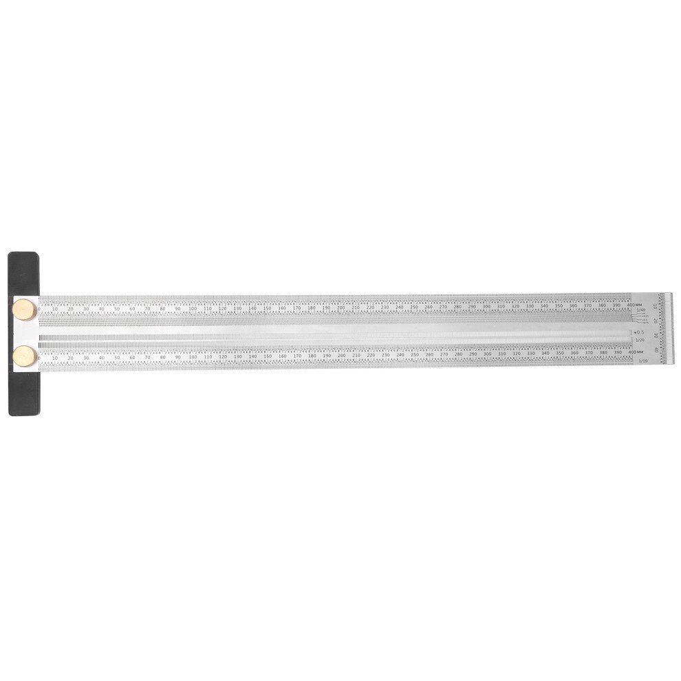 T-Type Ruler 400Mm Stainless Steel Woodworking Measuring Gauge 5071360905170