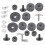 Complete 23Pcs Gray Cymbal Accessory Kit with Wing Nuts & Washers 13