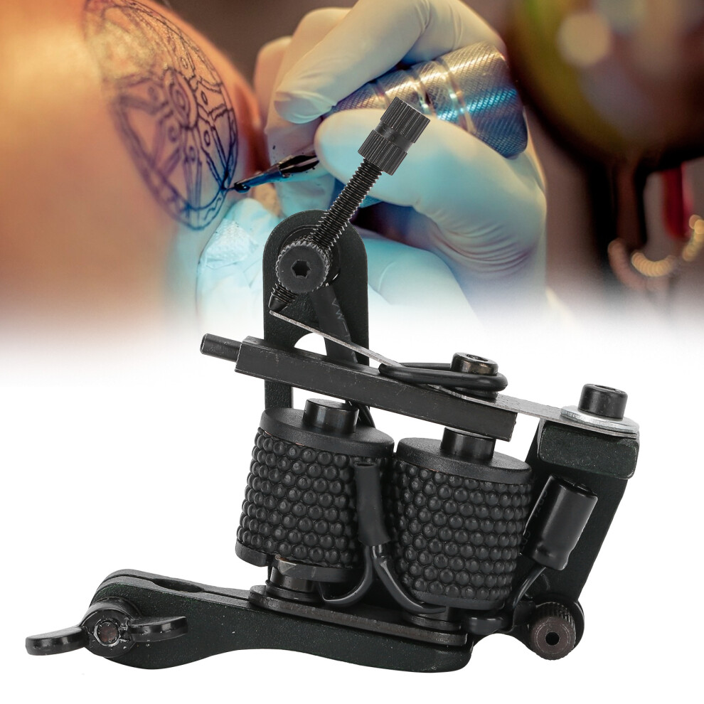 Green Chrysanthemum Coil Tattoo Machine Liner & Shader 7-10V