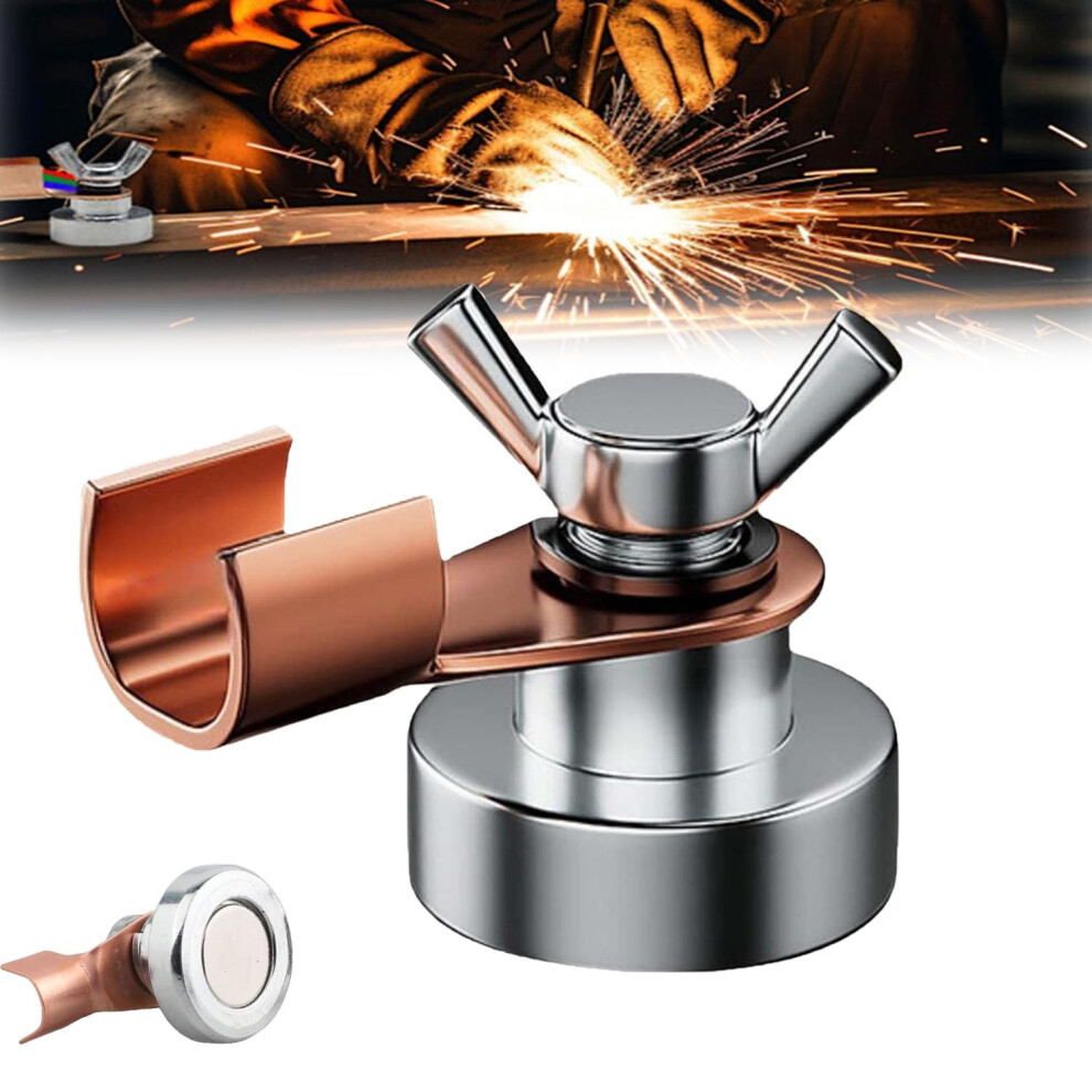 Welding Magnetic Grounding Clamp, 2025 New Welding Magnets Ground Clamp Tool Support For Welders, Strong Magnetic Hold (S/300A,1Pcs) S/300A 1Pcs 9323874954820