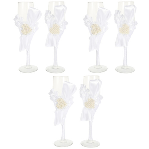 3 Paar -Party Weingläser Für Und 2