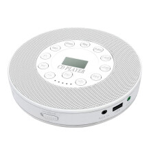 Bluetooth CD Player Portable Stereo Sound System Rechargeable Playback CD/CD-R/CD-RW/MP3 USB AUX IN Earphone Jack