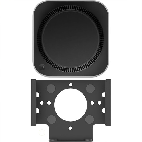 Metal Space Saving Storage Holder With Screws For Mac Mini M4 Dock 1