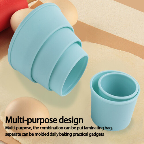 Wide Base Stability Piping Bag Auxiliary Bracket For Spillage 1