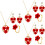 3 Sets Bloem Halsketting Oorbellen En Ring Bruiloft 6