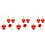 3 Sets Bloem Halsketting Oorbellen En Ring Bruiloft 4
