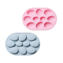 4 Silikonformen Für Eier, Fondant, Kuchen Und