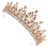 4Stk Krone Braut Kopfschmuck Hochzeitskrone 11