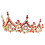 2Stk Barock Hochzeitskrone Stirnband 3