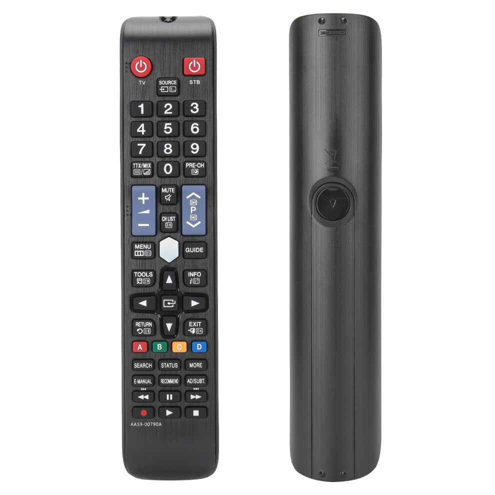 Universal Tv Remote For 8-12M Range Aa59-00790A Fits Multiple Models Black 8771360912563