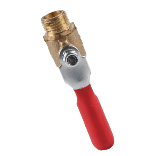 Messing-Luftkompressor-Ventil G1/4 Doppel-Männlich Gewinde 5er Pack Robuste Anschlussstücke 2