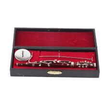 Miniature Musical Instrument Model Gift Basson Ornaments 17cm Craft Decor