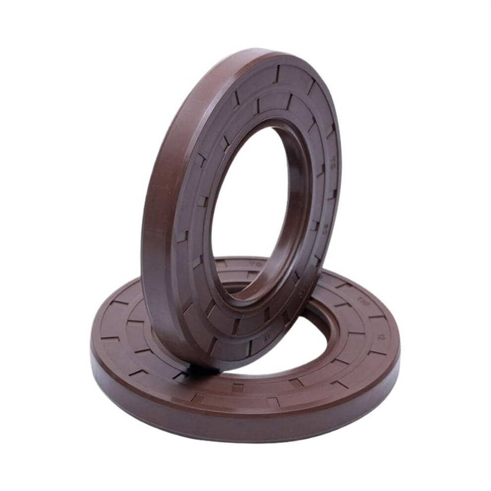2Pcs Fkm Fpm Fr Oil Seals 49/50X60-92X7-12Mm, Fluorine Rubber Skeleton Oil Resistant Reducer Hydraulic Parts Seal Ring(Size:49 * 92 * 10) 49*92*10 9105992068197