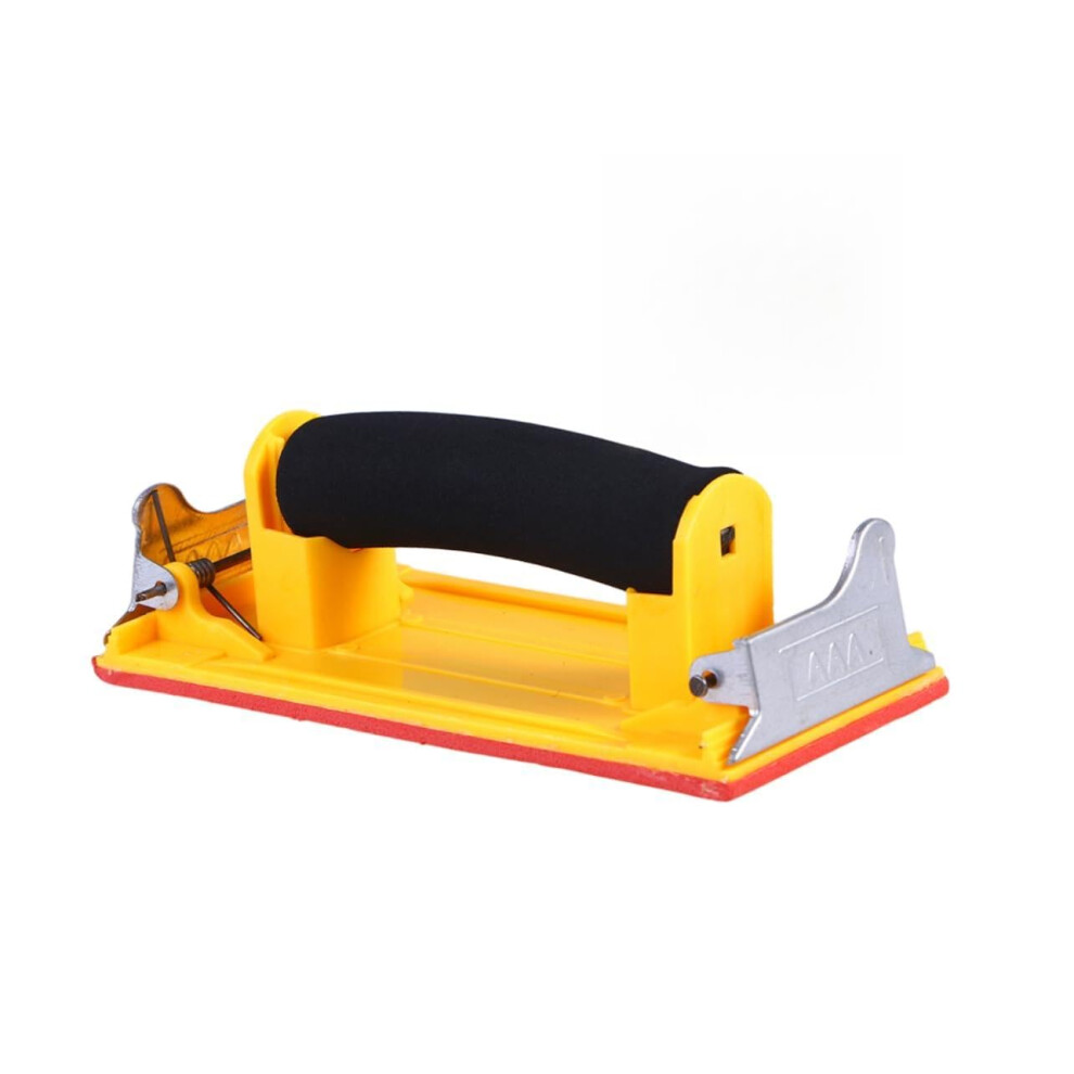 Hand-Held Sand Stand Ergonomic Grip Sandpaper Holder Tool For Woodworking Sanding Blocks For Walls Handle Design For Wet And Dry Sanding 9105992068227
