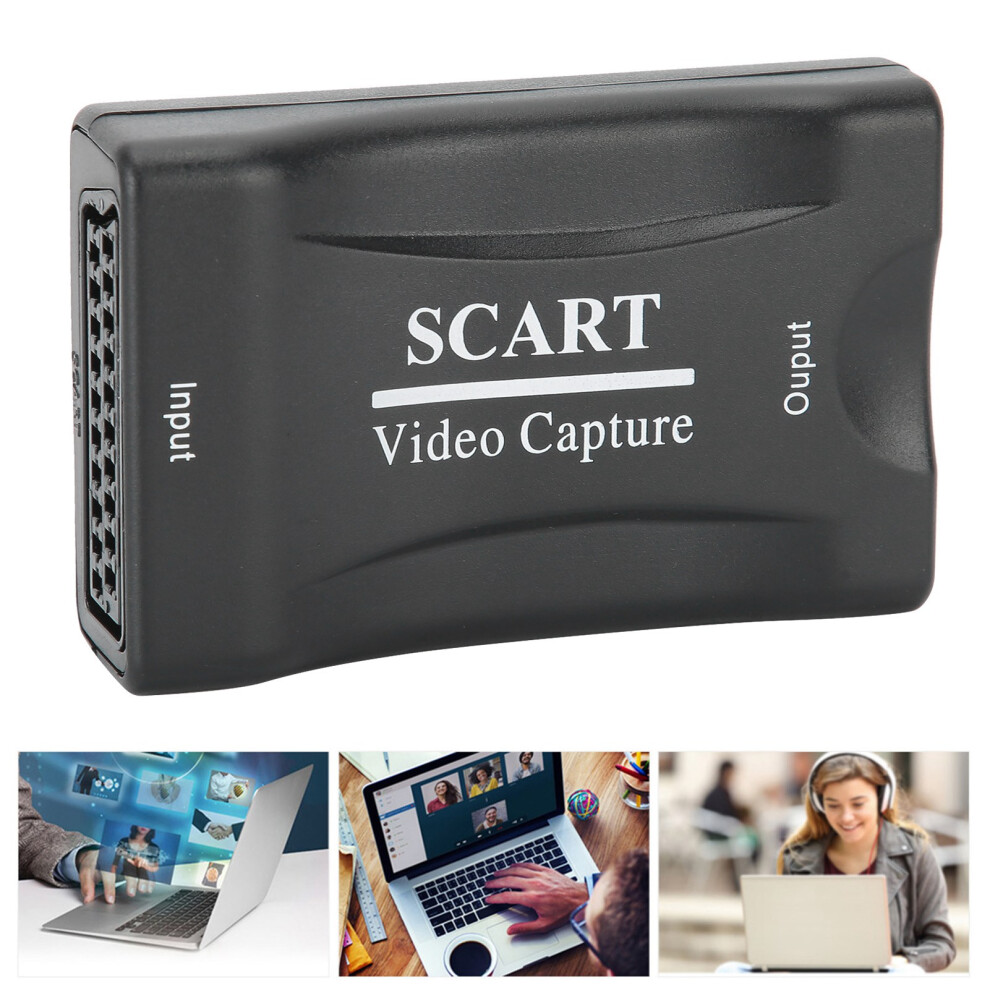Portable Usb Scart Capture Card For High-Quality Video & Audio Recording 7891360916734