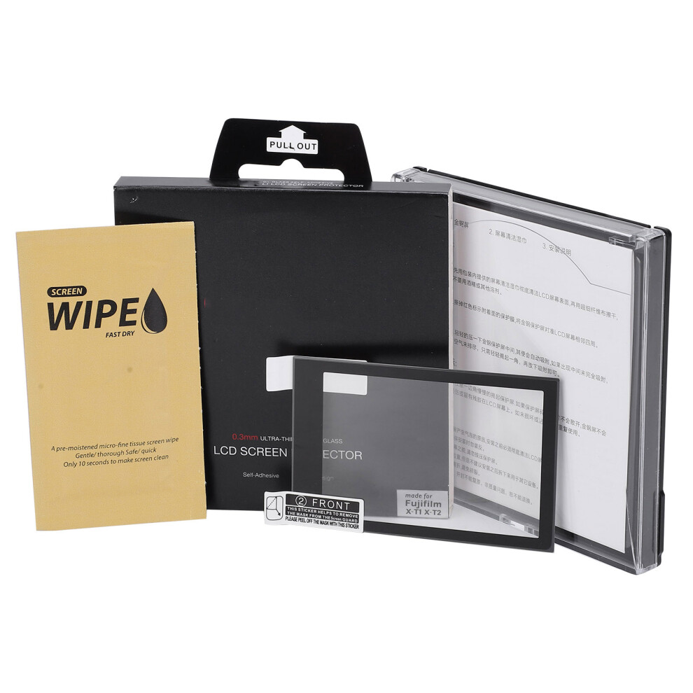 Tempered Glass Screen Protector For Xt1/Xt2/Xa3/Xa20 Cameras, 0.3Mm, 8H Hardness 9321360916970