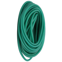 10 m Natürliche Latex-Katapulte-Band, Eisgrün, 2 mm Innendurchmesser
